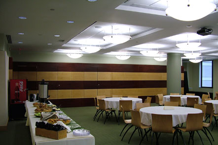NYU Kaufman Hall Reception Room
